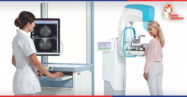 New word in the early diagnosis of breast cancer - ultra modern mammogram of the clinic 