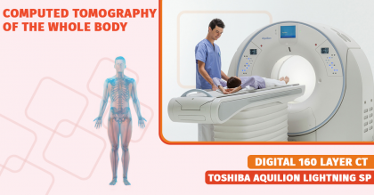 Computed tomographic study of the whole body