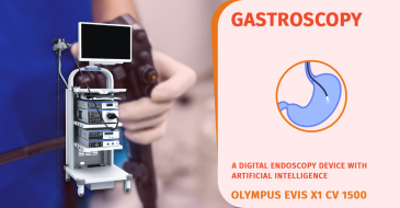 We offer you a gastrointestinal tract full examination with video recording
