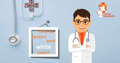 Why do doctors wear white coats?