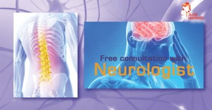 The clinic “New Life” offers a free consultation with the neurologist