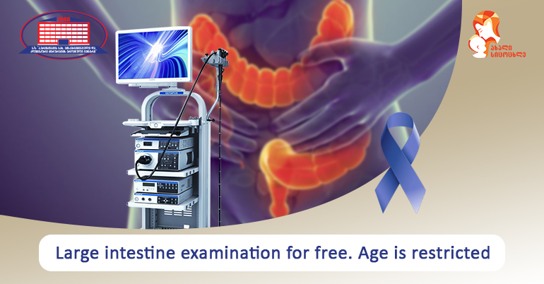 Large intestine – We offer you a large intestine examination for free!